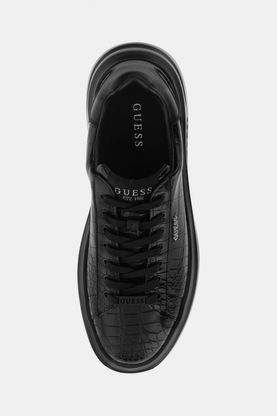 Guess Elba Erkek Siyah Sneaker FMPELAELE12-BLACK