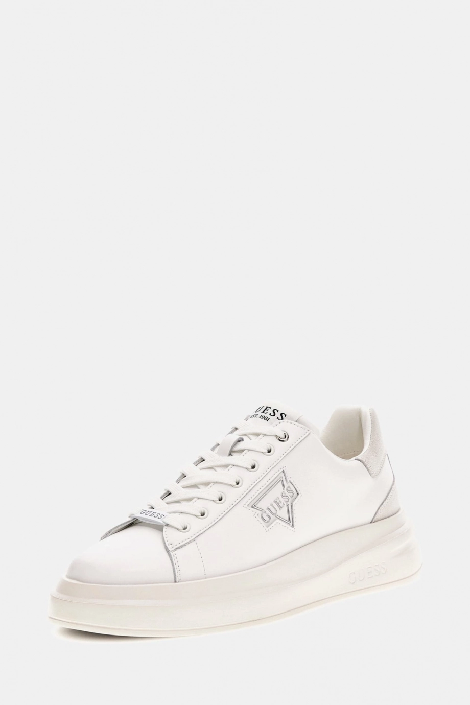Guess Elban Erkek Beyaz Sneaker FMFBANLEL12-WHITE