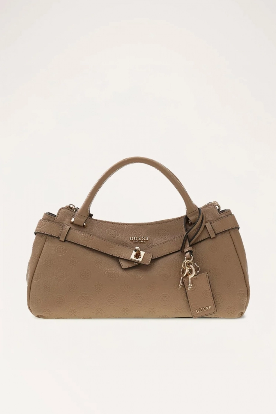Guess Ella Logolu Girlfriend Kadın Bej El Çantası HWPD9746050-BIO