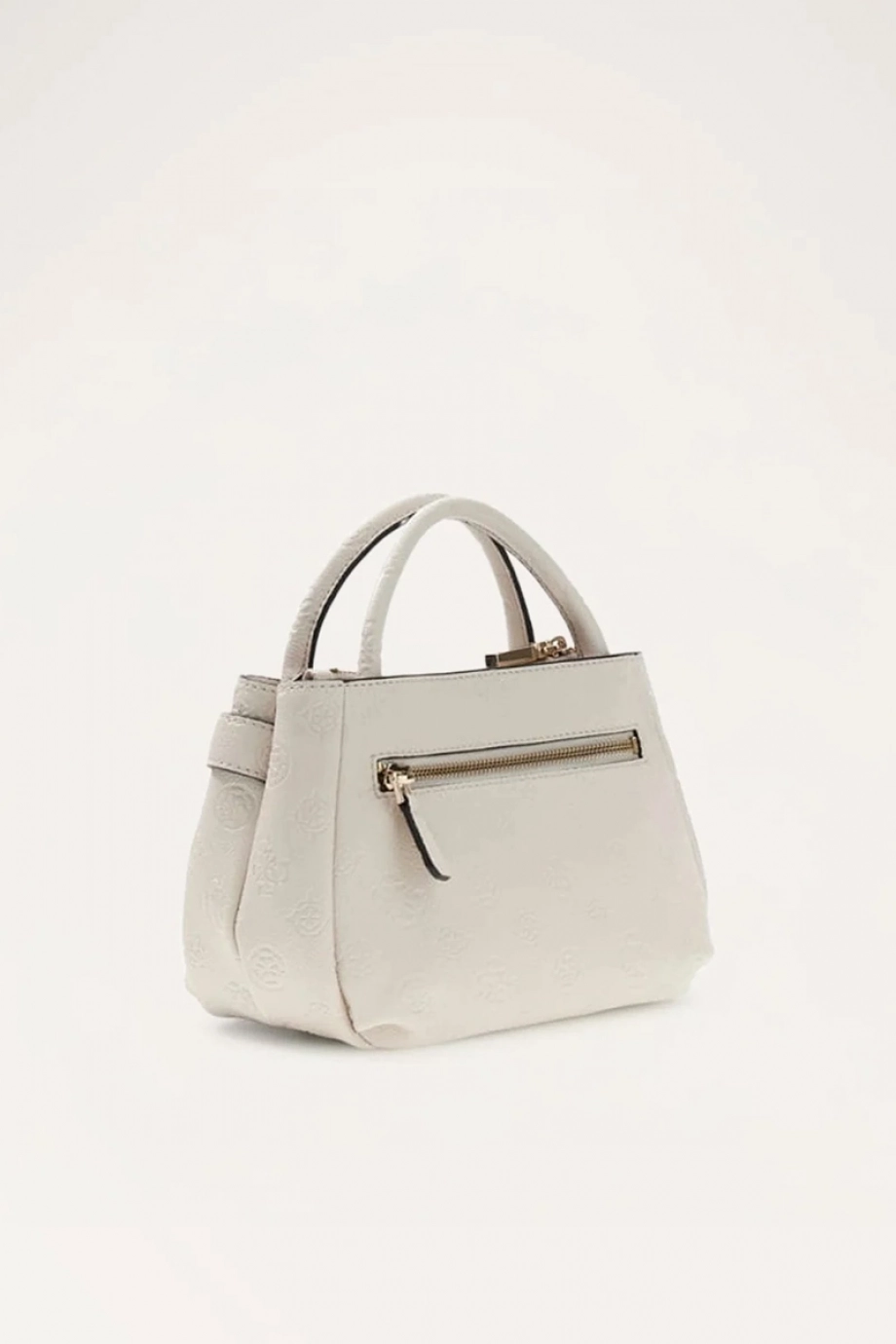 Guess Ella Logolu Küçük Kadın Ekru El Çantası HWPD9746760-STL