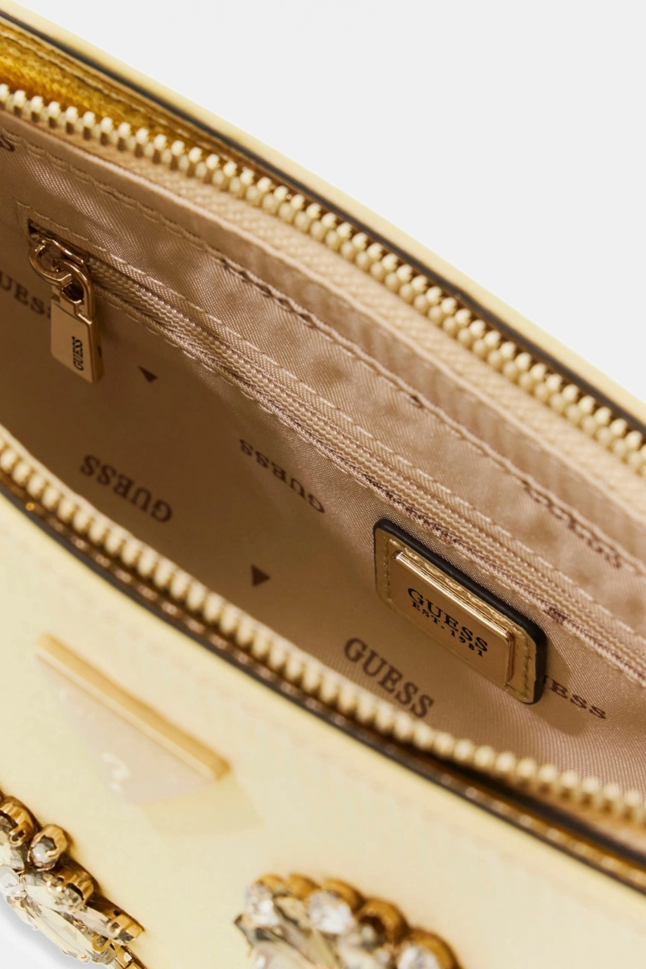 Guess Elsie  Kadın Altın Omuz Çantası HWSS9650170-GOL