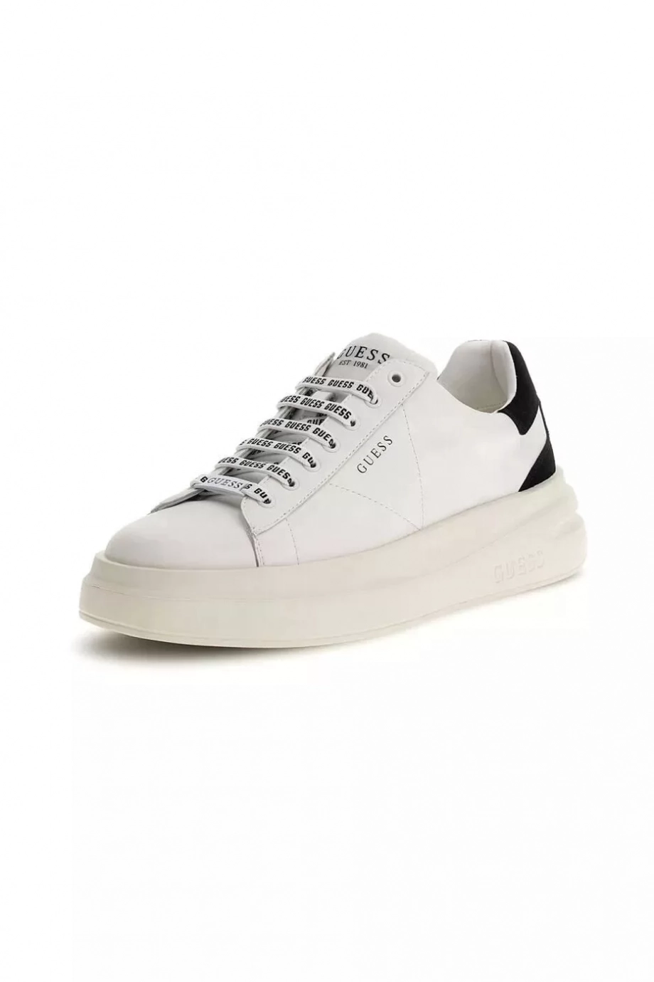 Guess ELBA Erkek Siyah/Beyaz Sneaker FMPVIBSUE12-WHIBK
