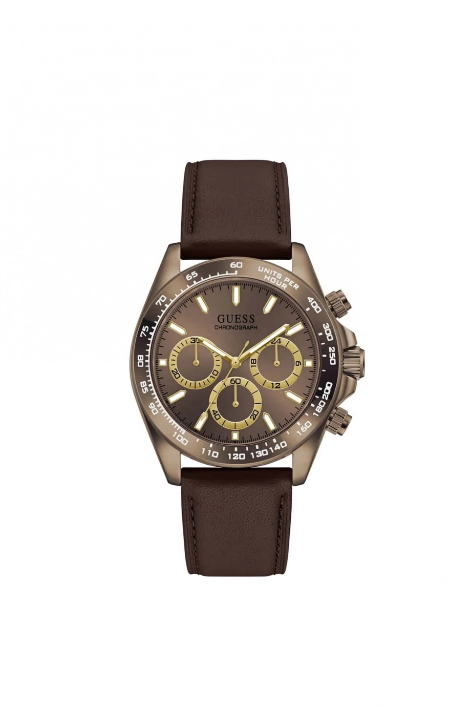 Guess Erkek Kahverengi Kol Saati GUGW1130G5