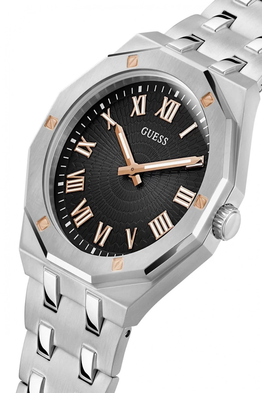 Guess Erkek Metalik Gri Kol Saati GUGW0575G1
