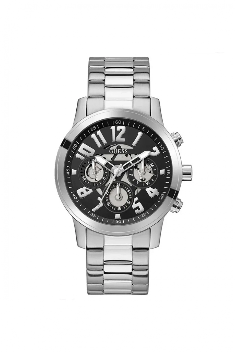 Guess Erkek Metalik Gri Kol Saati GUGW0627G1