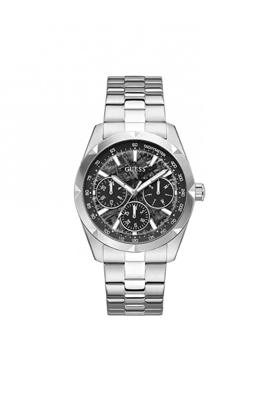 Guess Erkek Metalik Gri Kol Saati GUGW1133G1