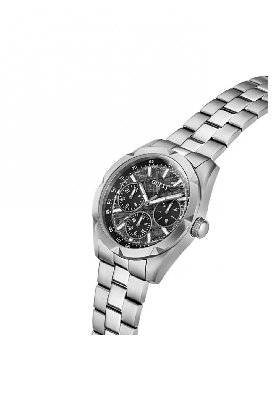 Guess Erkek Metalik Gri Kol Saati GUGW1133G1