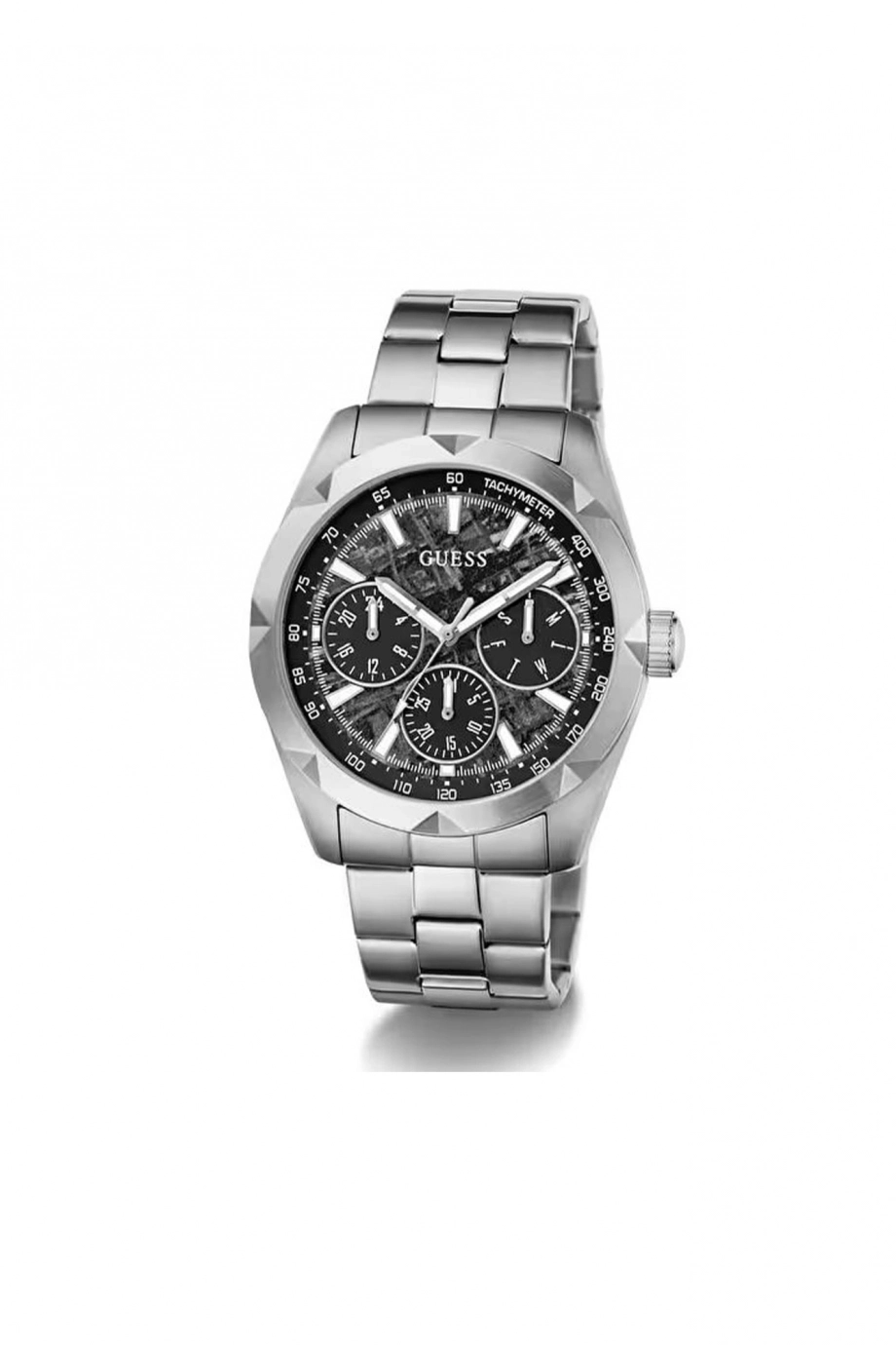 Guess Erkek Metalik Gri Kol Saati GUGW1133G1
