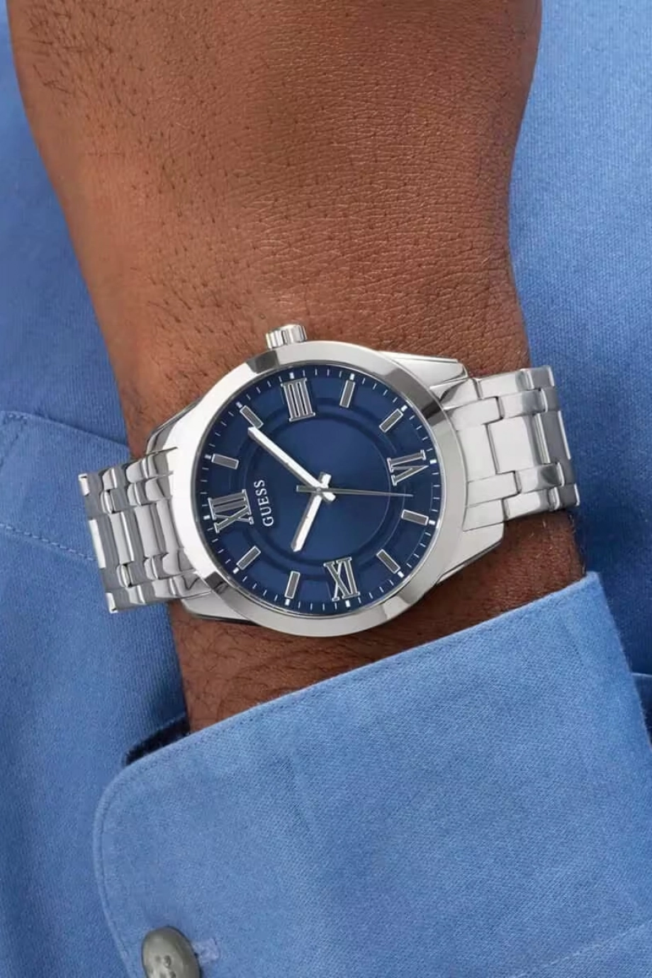 Guess Erkek Metalik Kol Saati GUGW1008G1
