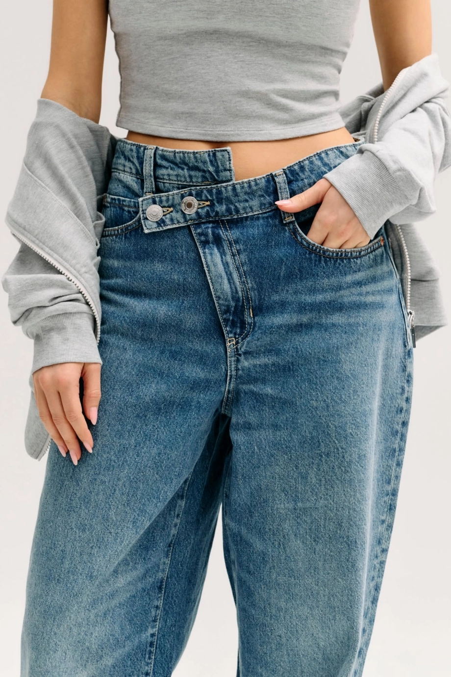 Guess Gina Kadın Palazzo Fit Jean