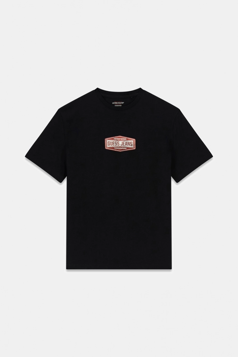 Guess GJ Normal Kesim Tescilli Marka Logolu Erkek Siyah T-shirt M6RI41K8FQ4-JBLK