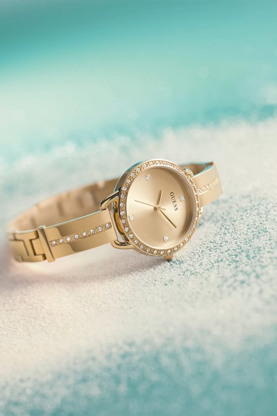 Guess Kadın Gold Kol Saati GUGW0022L2