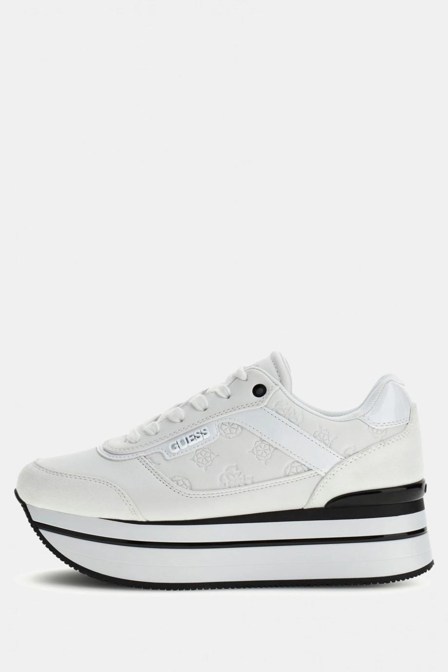 Guess Hansin Kadın Beyaz Sneaker FL5HNSPEL12-WHITE