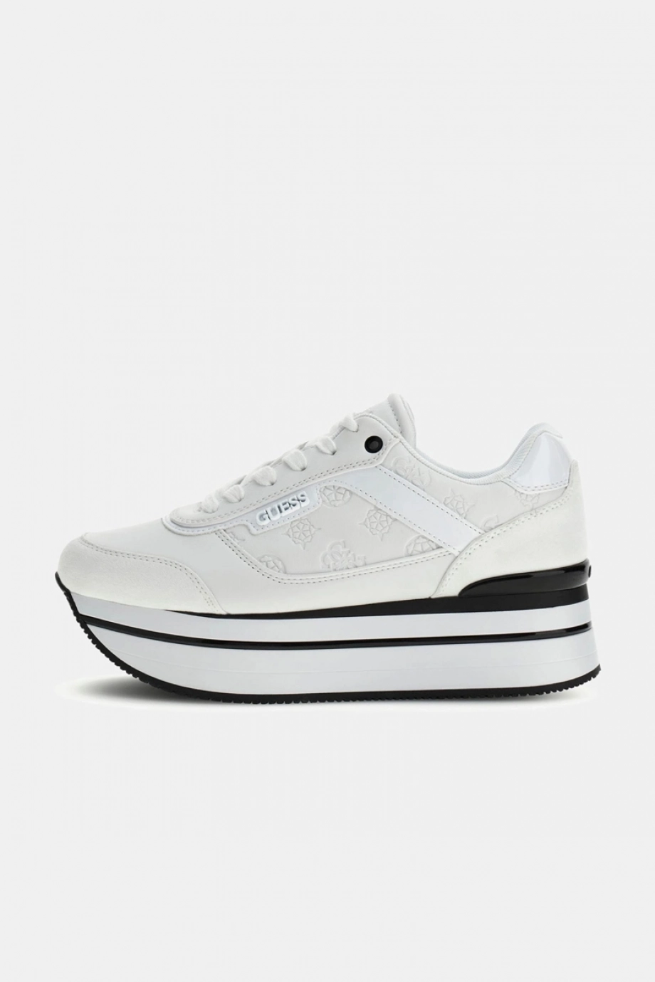 Guess Hansin Kadın Beyaz Sneaker FL5HNSPEL12-WHITE