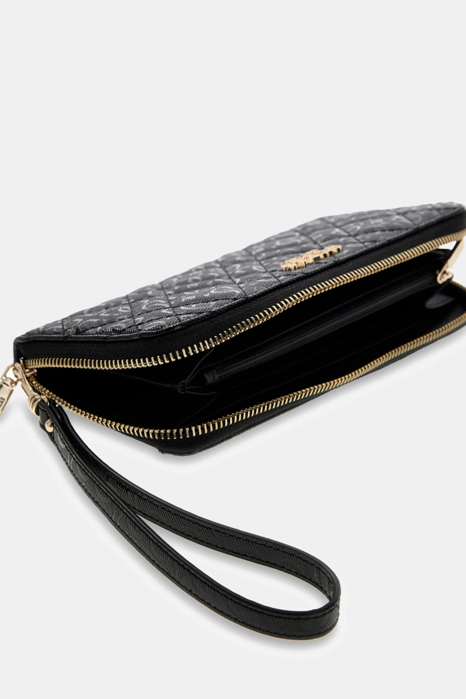 Guess Isemay Büyük Boy Fermuarlı Kadın  Cüzdan SWGG9628146-BLA