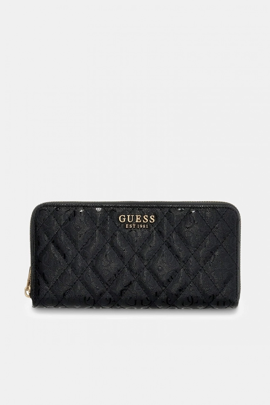 Guess Isemay Büyük Boy Fermuarlı Kadın  Cüzdan SWGG9628146-BLA