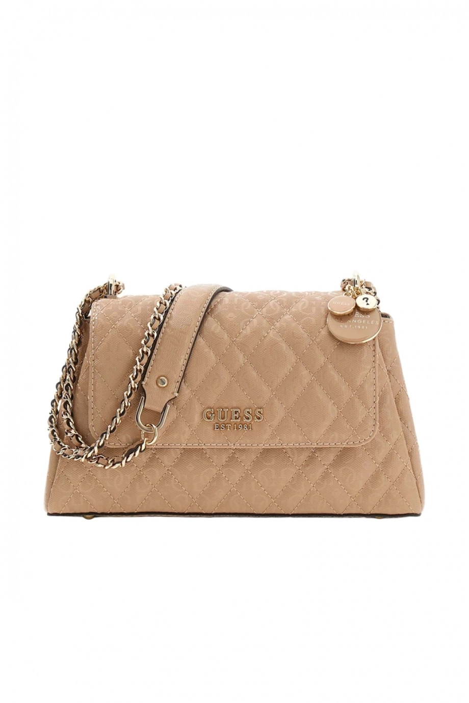 Guess Isemay Dönüştürülebilir Askılı Kapaklı Kadın Kahverengi Çapraz Çanta HWGG9628210-PLC