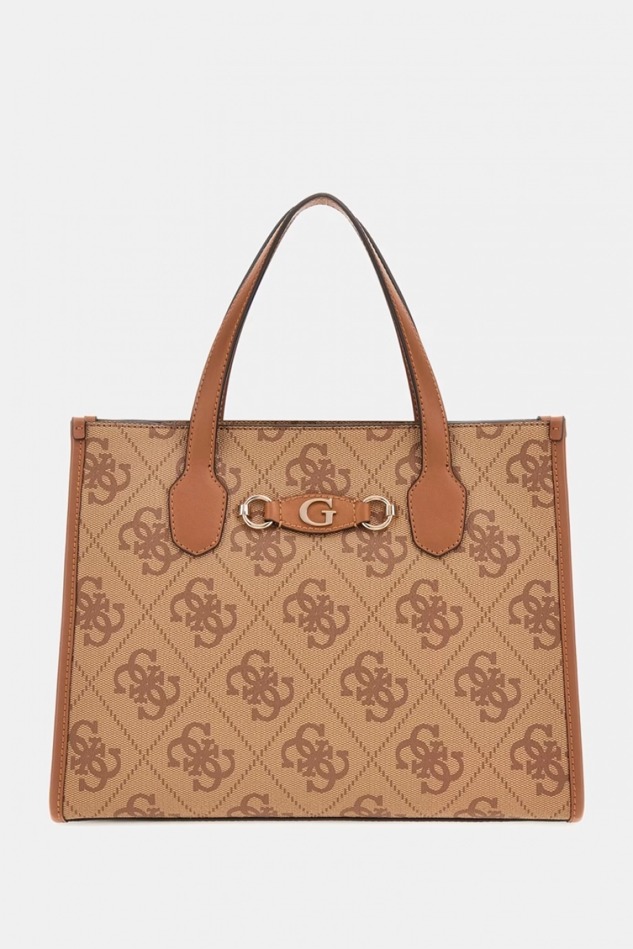 Guess IZZY 2 COMP TOTE Kadın Kahverengi El Çantası HWOS8654220-LTL