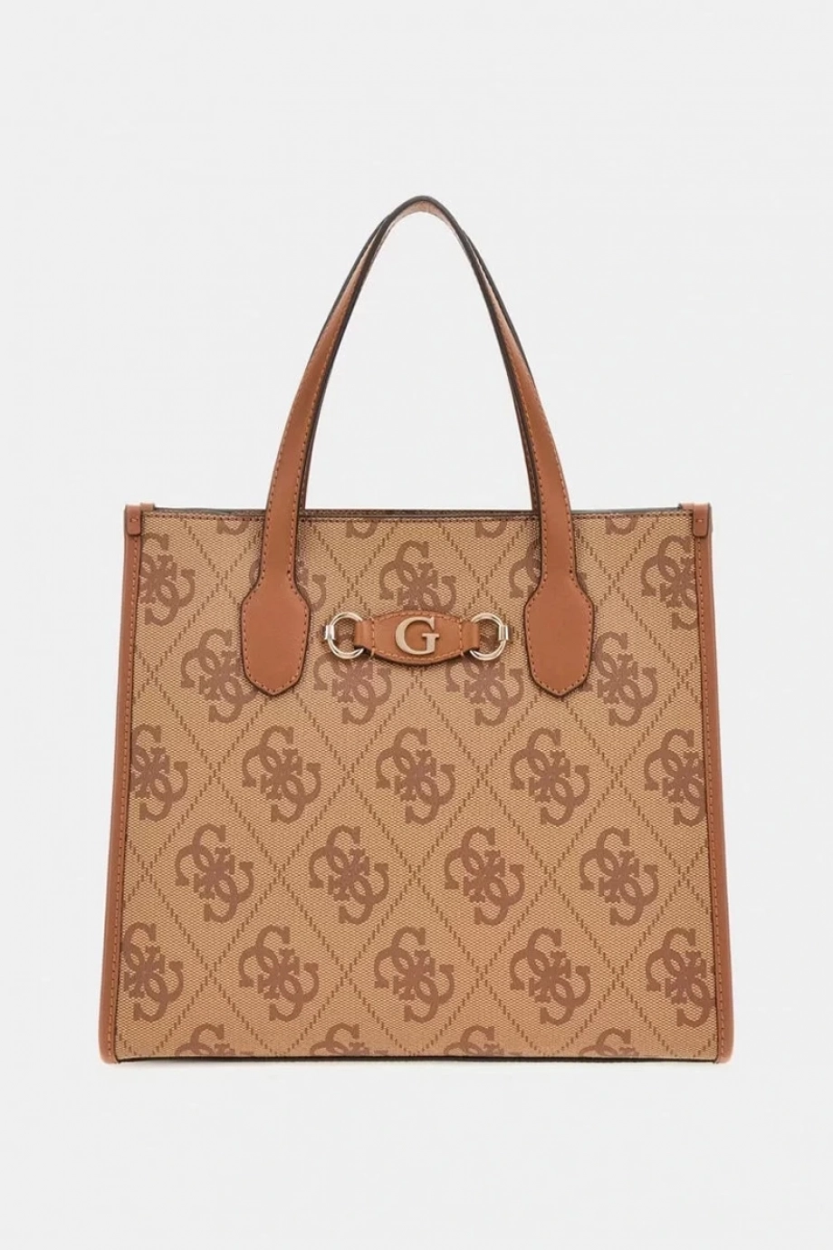 Guess IZZY 2 COMP TOTE Kadın Kahverengi El Çantası HWOS8654220-LTL