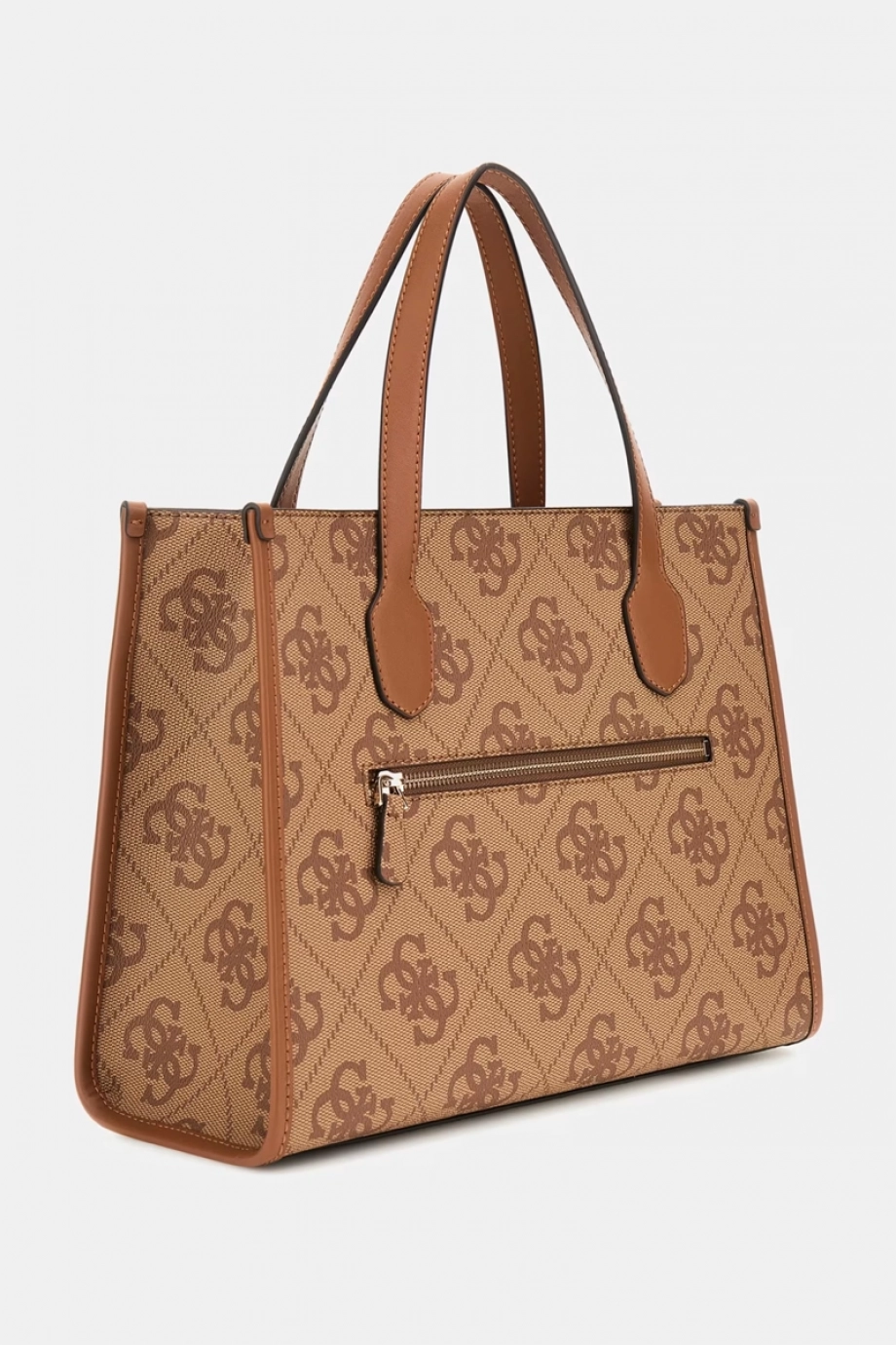 Guess IZZY 2 COMP TOTE Kadın Kahverengi El Çantası HWOS8654220-LTL