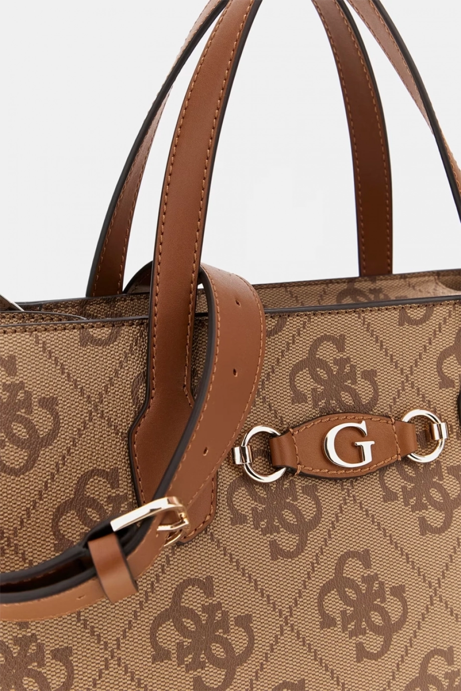 Guess IZZY 2 COMP TOTE Kadın Kahverengi El Çantası HWOS8654220-LTL