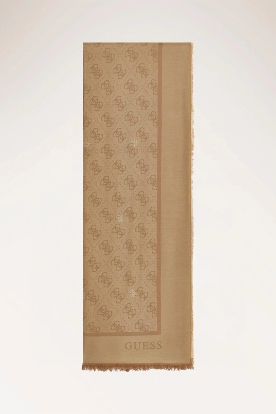 Guess Jakarlı 70x180 Kadın Bej Şal AW5529VIS03-BEI
