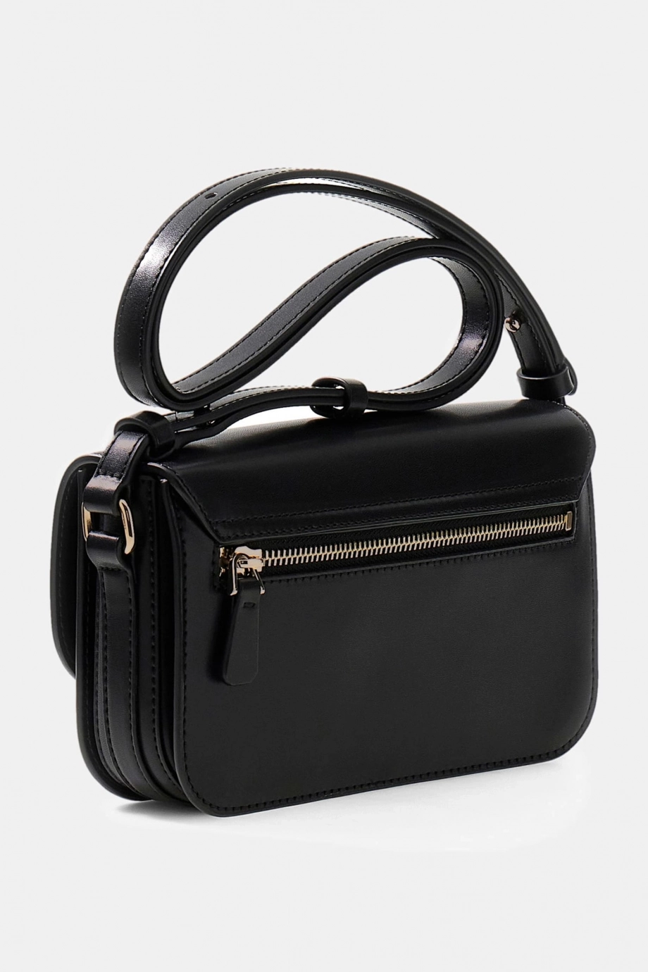Guess Janie Dönüştürülebilir Kapaklı Kadın Siyah Çapraz Çanta HWVG9910210-BLA
