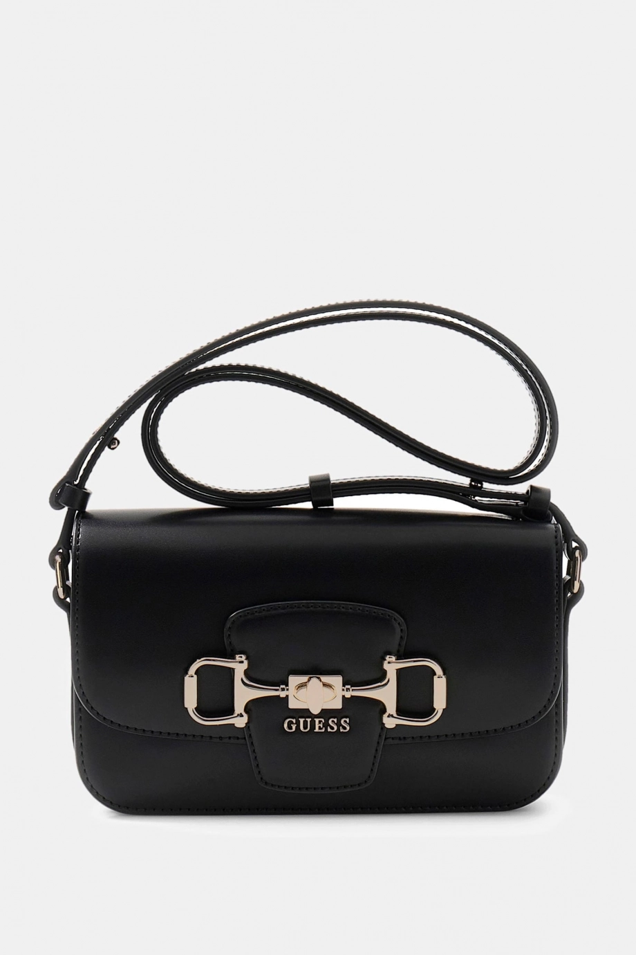 Guess Janie Dönüştürülebilir Kapaklı Kadın Siyah Çapraz Çanta HWVG9910210-BLA