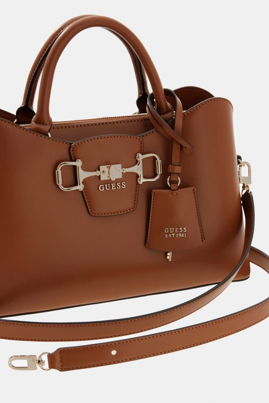 Guess Janie Girlfriend Kadın Kahverengi El Çantası HWVG9910060-COG