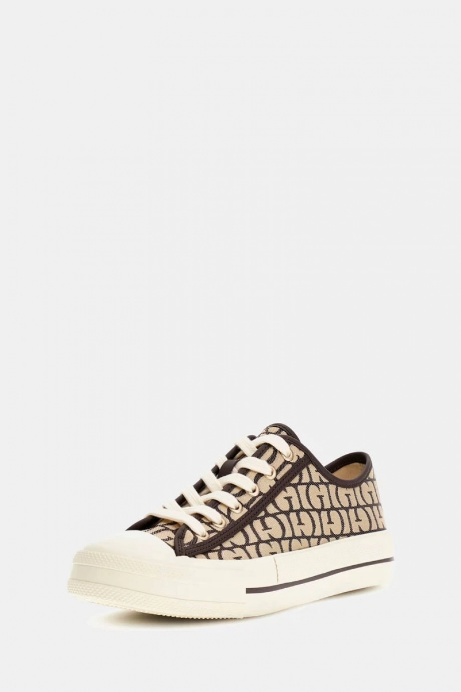 Guess Kadın Kahverengi Carey Logolu Sneaker