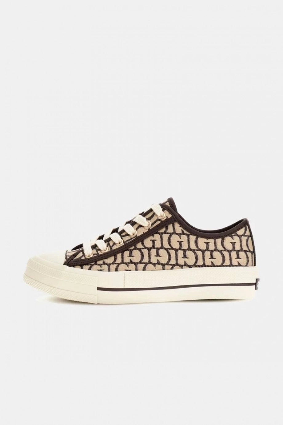 Guess Kadın Kahverengi Carey Logolu Sneaker
