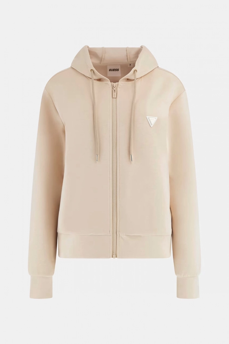 Guess OLYMPE FULL ZIP HOOD Kadın Kahverengi Eşofman Üstü V4YQ06KCAY2-G1L9