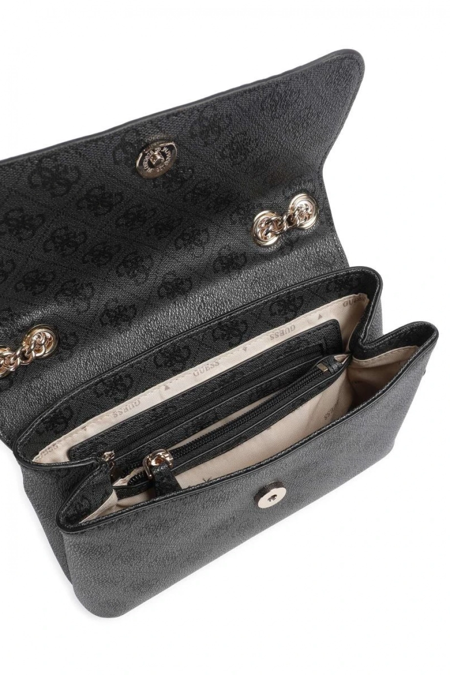 Guess ECO ERICA CNVRTBLE XBODY FLAP Kadın Antrasit Çapraz Çanta HWESG951020-CLO
