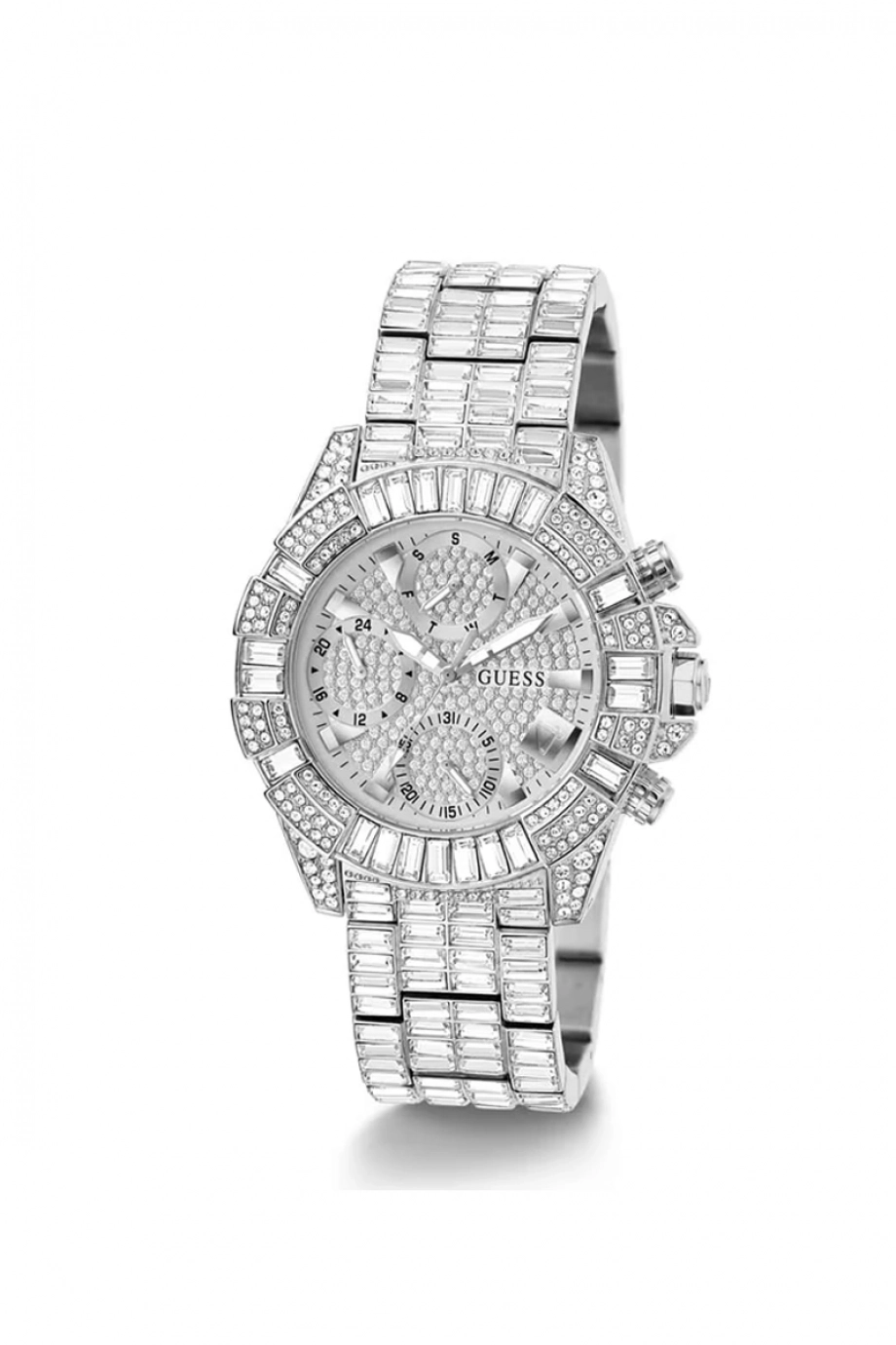 Guess Kadın Metalik Gri Kol Saati GUGW1075L1