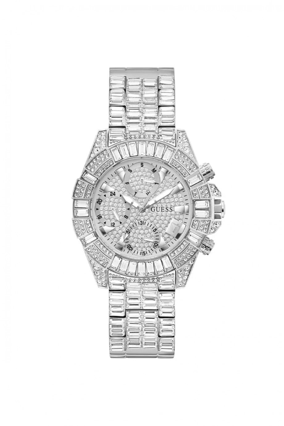 Guess Kadın Metalik Gri Kol Saati GUGW1075L1