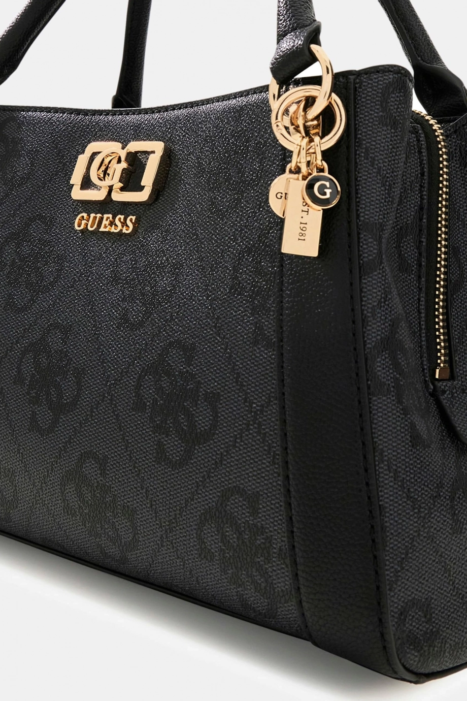 Guess Karnilla Logolu Girlfriend Kadın Antrasit El Çantası HWOS9901060-CLO