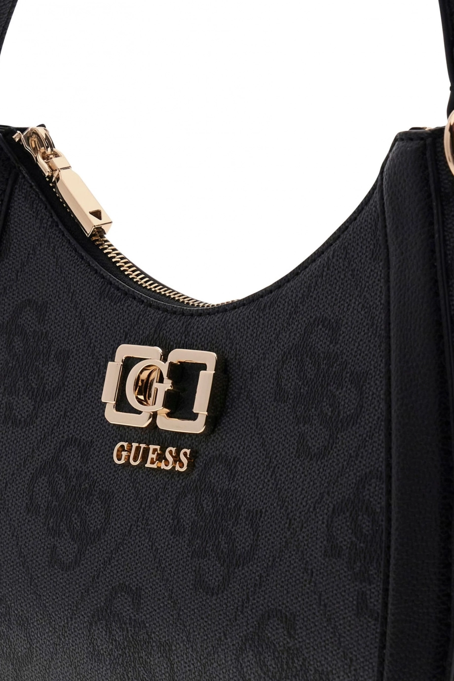 Guess Karnilla Logolu Kadın Antrasit Omuz Çantası HWOS9901180-CLO