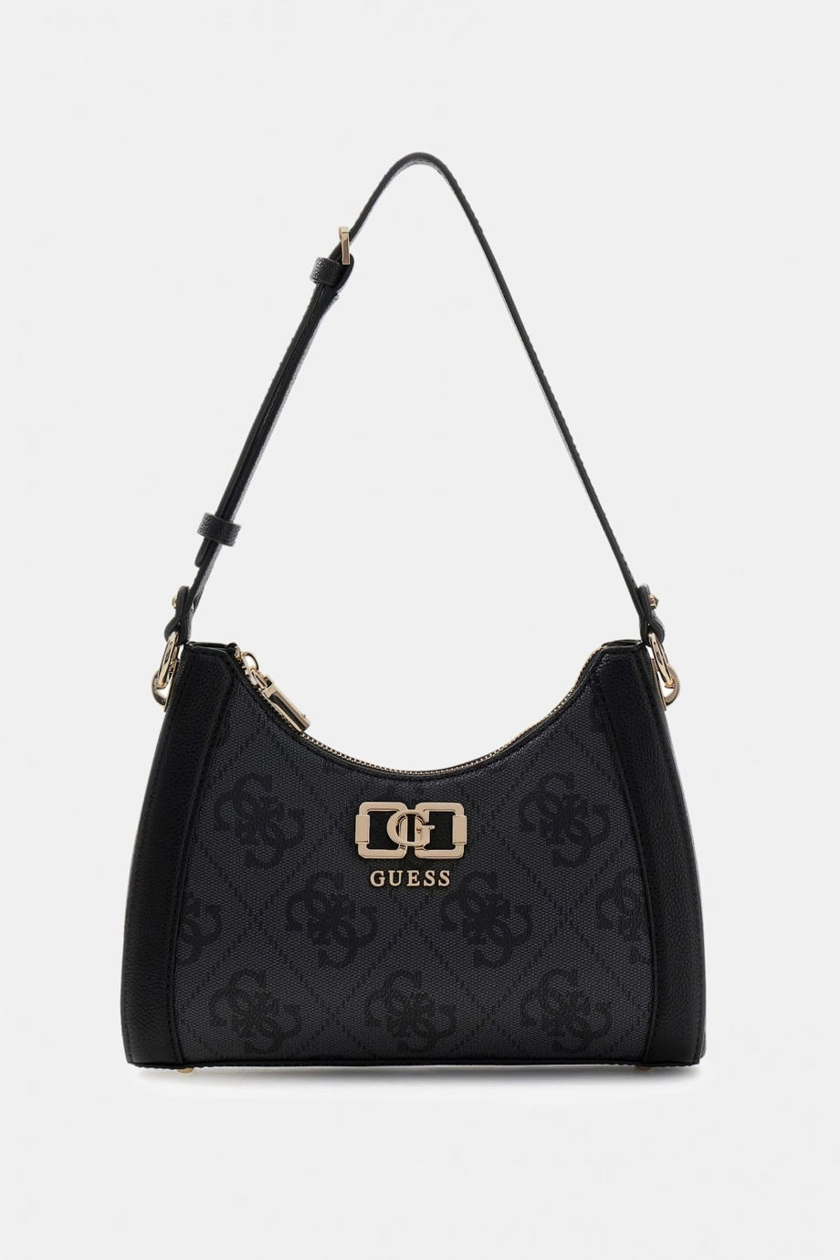 Guess Karnilla Logolu Kadın Antrasit Omuz Çantası HWOS9901180-CLO