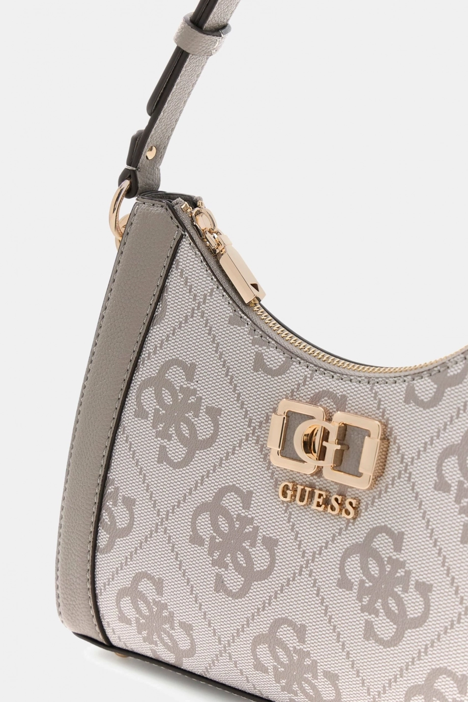 Guess Karnilla Logolu  Kadın Siyah Omuz Çantası HWOS9901180-DKO