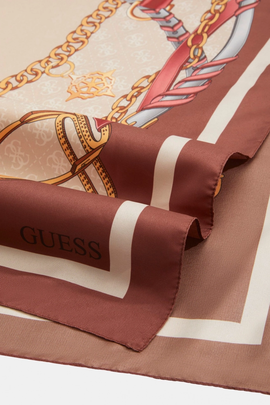 Guess Kefiah 120x120 Kadın Kahverengi Eşarp AW5444POL01-PMC