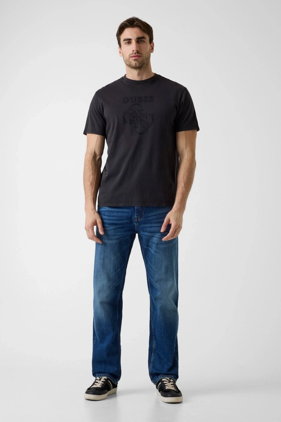 Guess Quattro Erkek Regular Fit T-Shirt