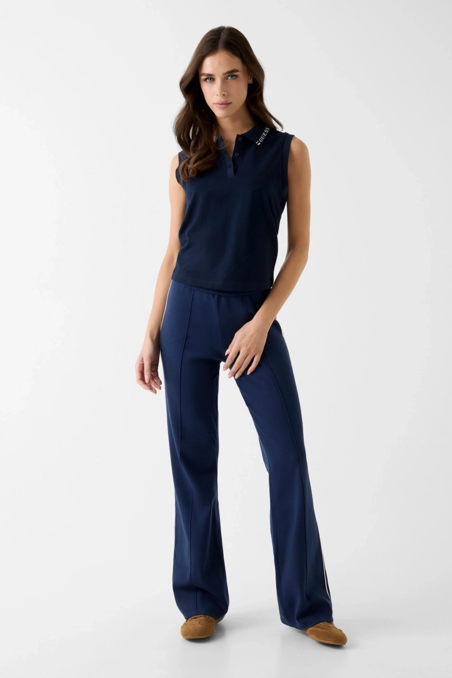 Guess Laurene Triko Kadın Mavi Eşofman Altı V6RB14Z4642-G7R1