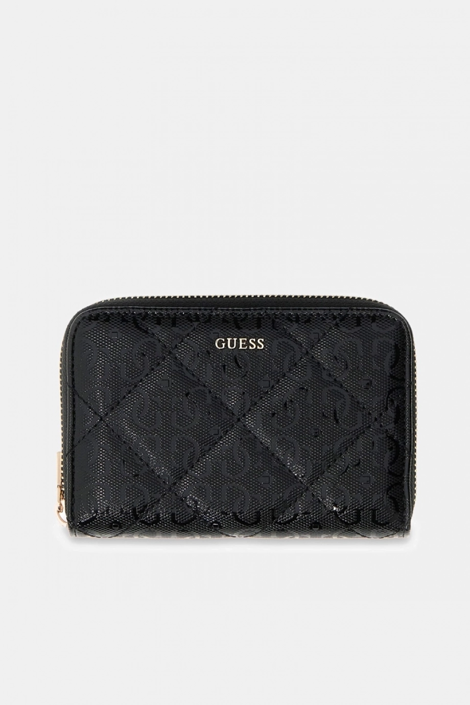 Guess Libby Orta Boy Fermuarlı Kadın Siyah Cüzdan SWGG9912140-BLA