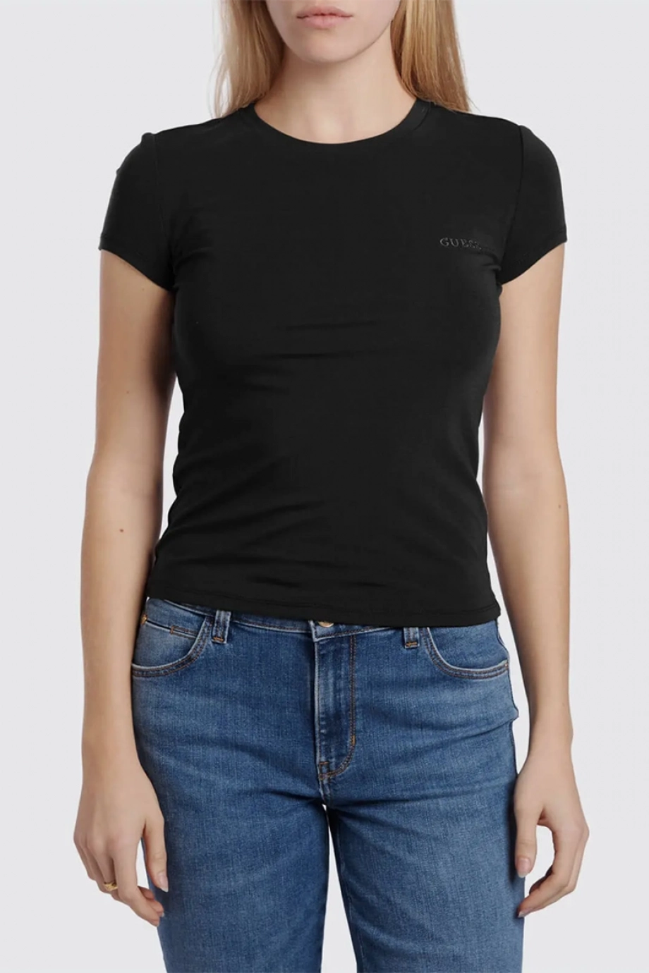 Guess Lotus Kadın Aktif Slim Fit T-Shirt