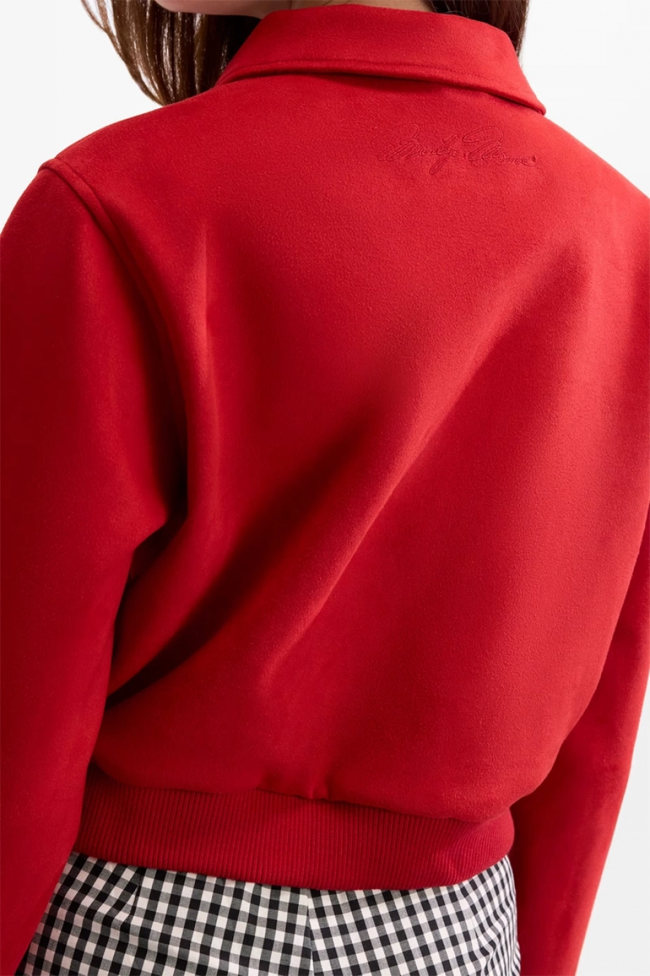 Guess Marilyn Süet Bomber Kadın  Ceket W6GL54W5163-G532