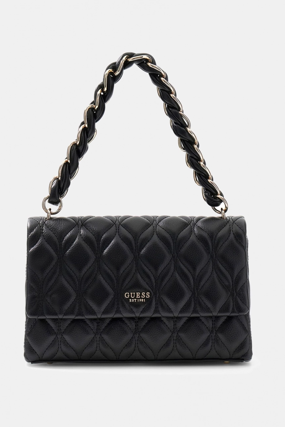 Guess Maxine Kapaklı Kadın Siyah Omuz Çantası HWQG9733200-BLA