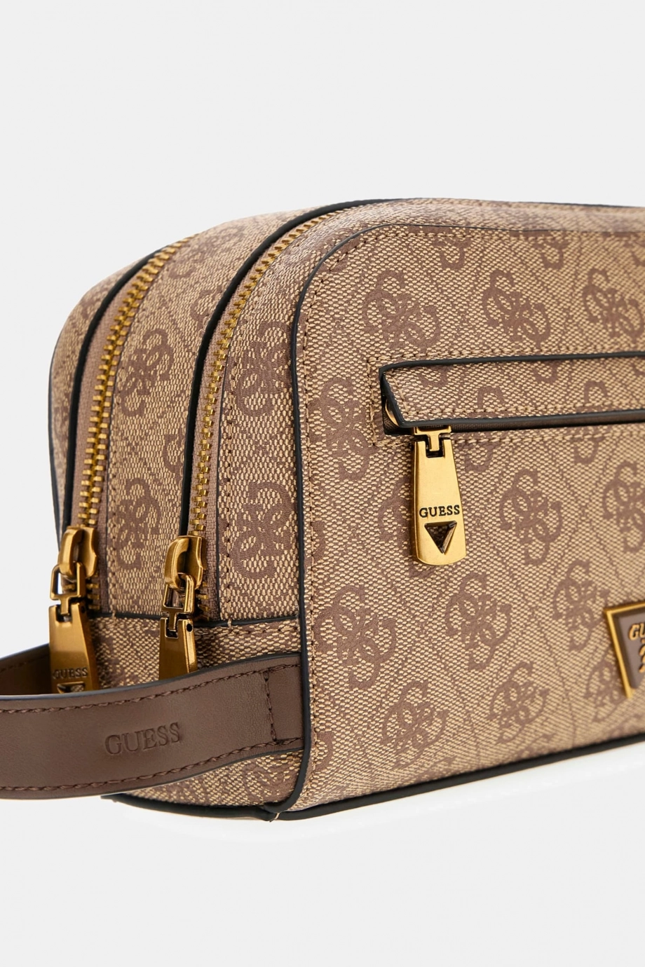 Guess Milano Erkek Bej/Kahverengi Makyaj Çantası PMMILOP5461-BBO