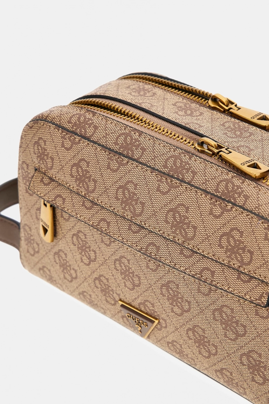 Guess Milano Erkek Bej/Kahverengi Makyaj Çantası PMMILOP5461-BBO