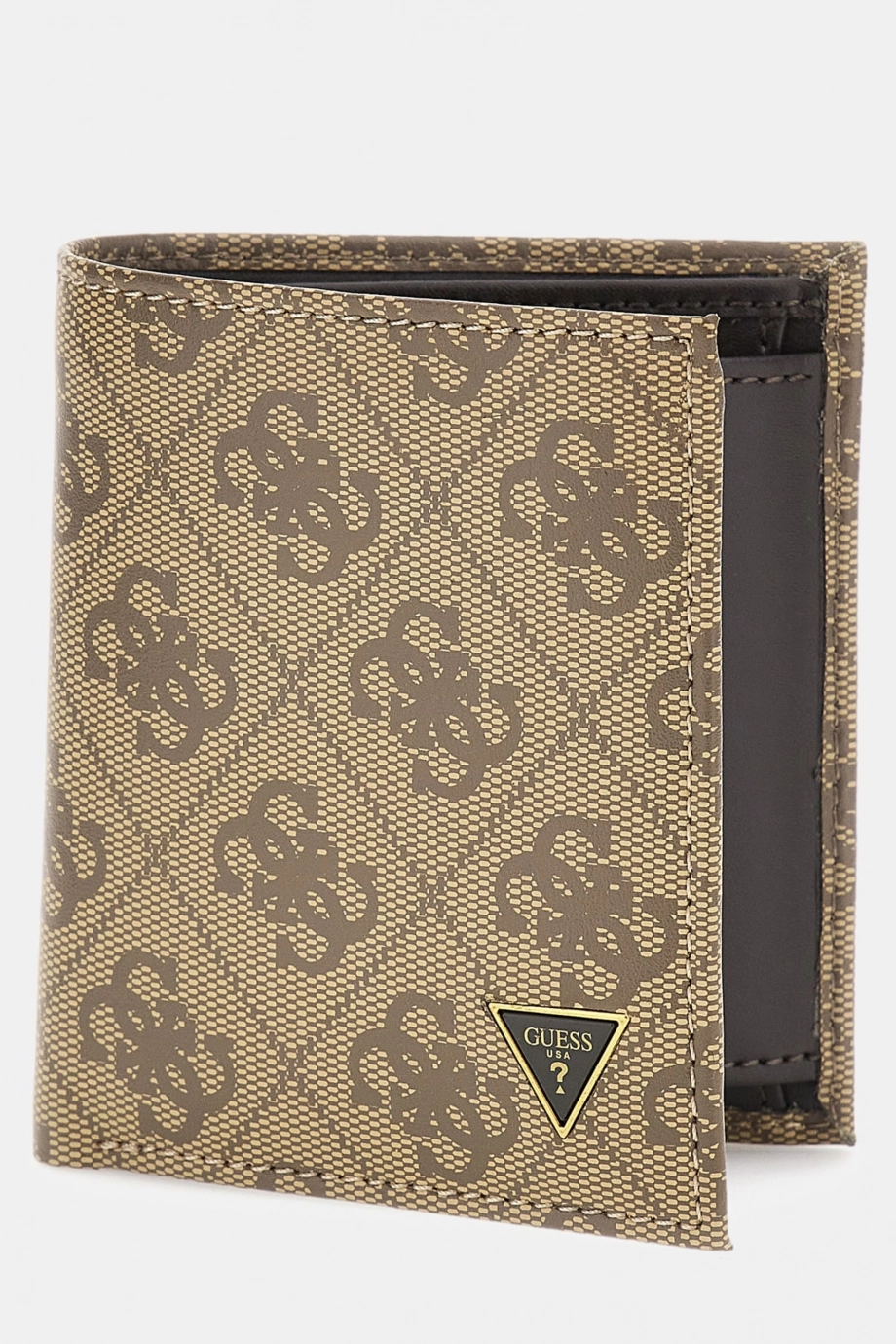 Guess Milano İkiye Katlanır Küçük Boy Erkek Bej Cüzdan SMVELELEA22-BBO