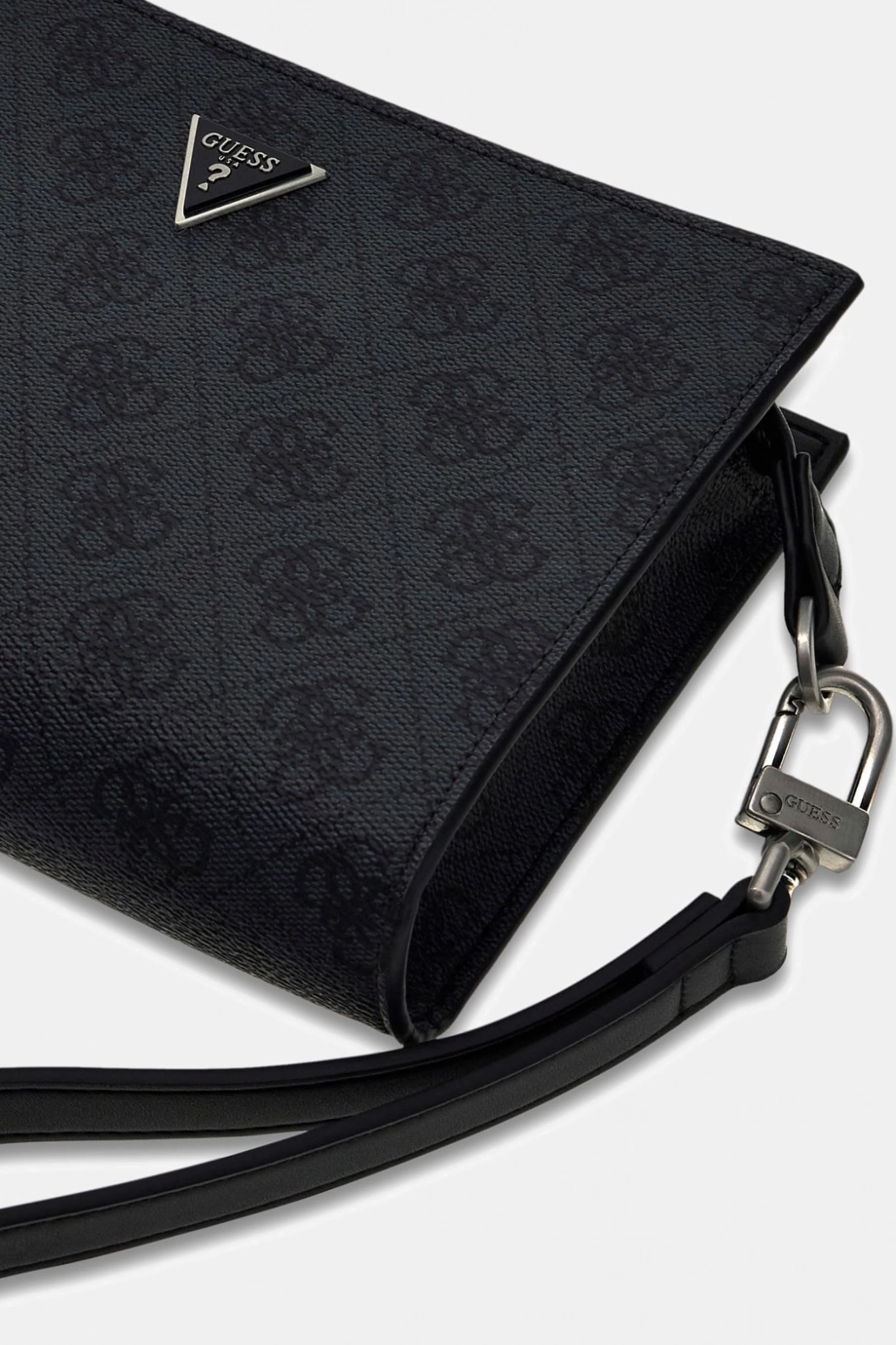 Guess Milano Üstten Fermuarlı Erkek Siyah Çapraz Çanta HMMILOP6157-BLA